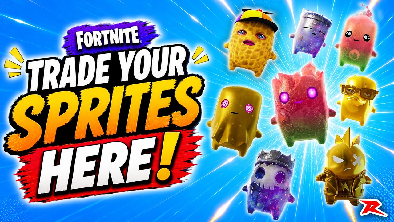 Fortnite: обменивайтесь спрайтами ЗДЕСЬ!