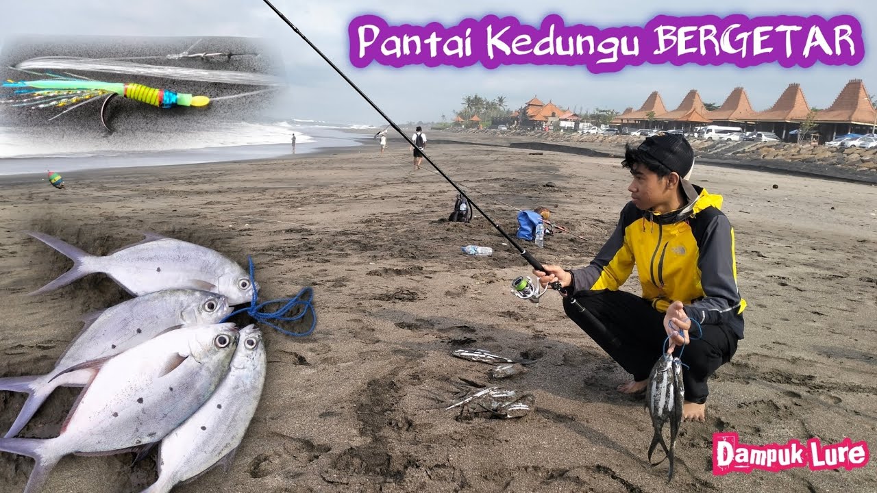 PANTAI KEDUNGU BERGETAR‼️gerombolan silverdart banyak kepinggir//PESTA STRIKE//ultralightcasting