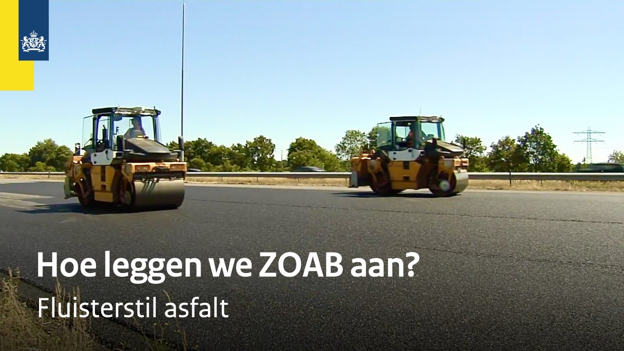 Fluisterstil asfalt: hoe leggen we ZOAB aan? | Zeer Open Asfalt Beton