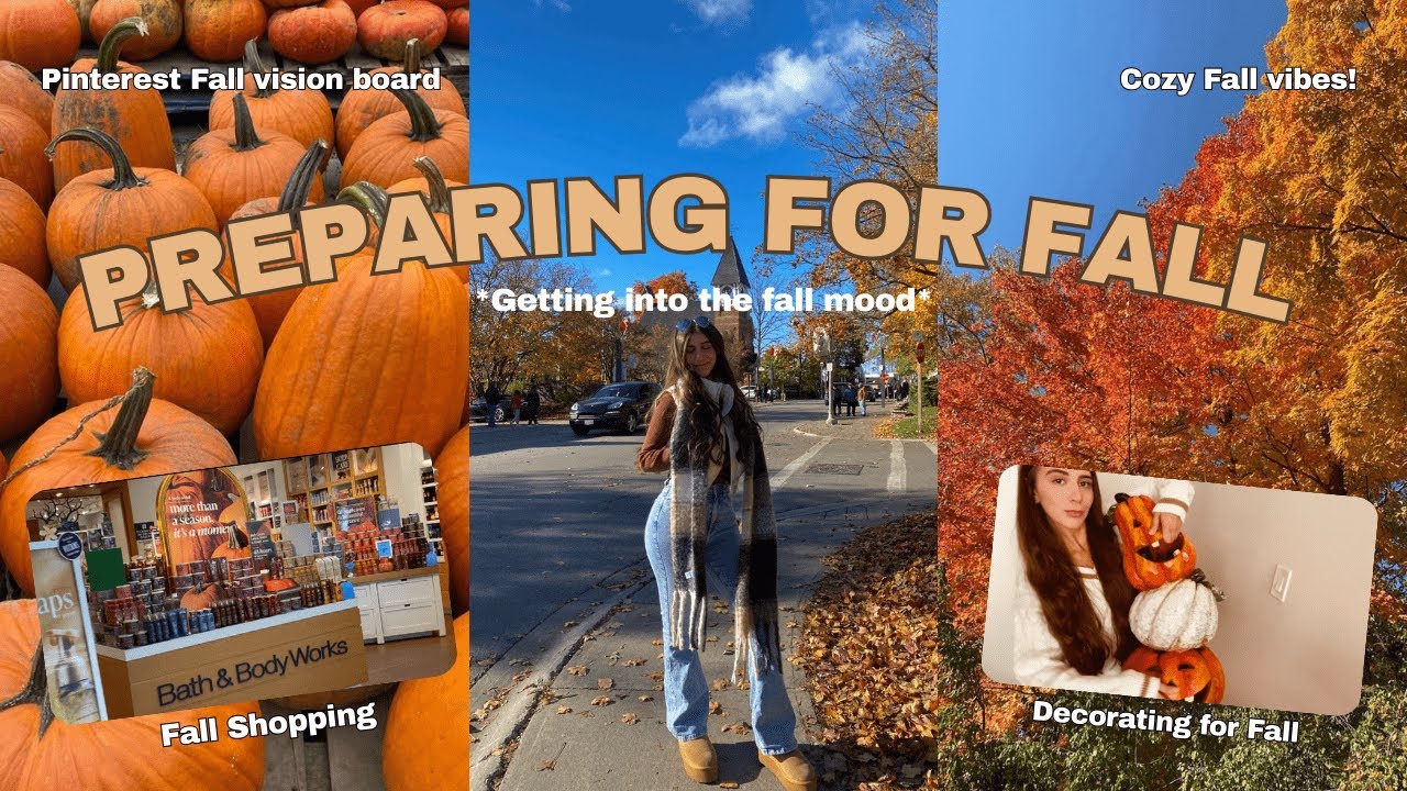 PREPARING FOR FALL WITH ME | Fall Decor Shopping + Decorating My Home! ✨🍂☕️