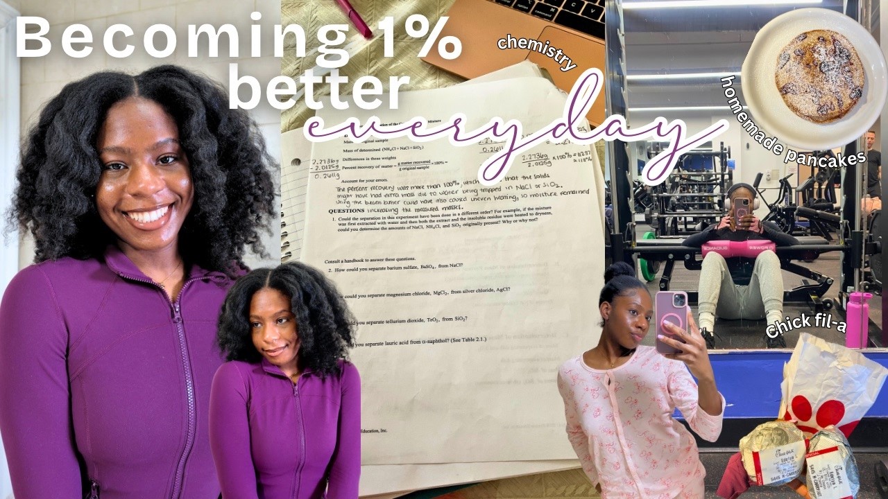 Weekly Vlog✨ | Chemistry homework, Atomic Habits, Meal prepping & Lent Season