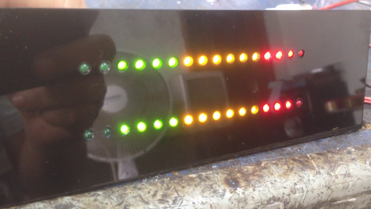 Vu meter 5 efeitos