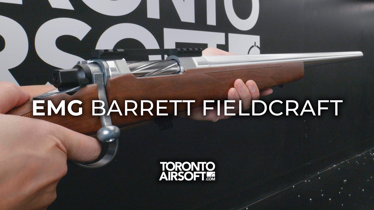 Gorgeous wood stock bolt action. EMG Fieldcraft BF-WD