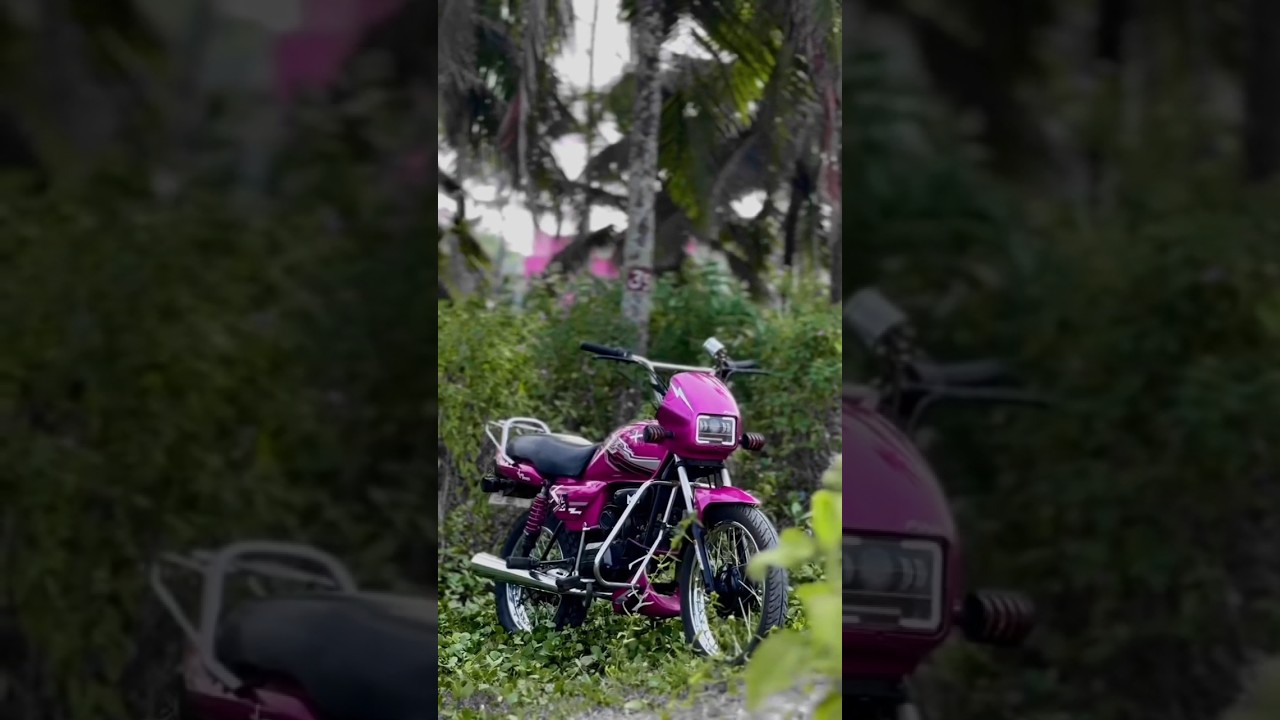splendor plus pink #motorcycle #hero #splendor #painting