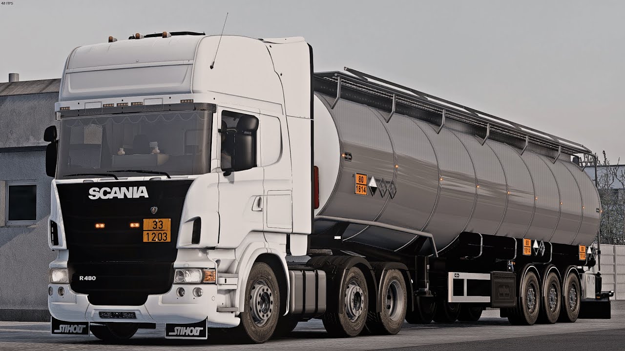 ETS2 1.49 Scania R480 Promods Craiova - Zrenjanin