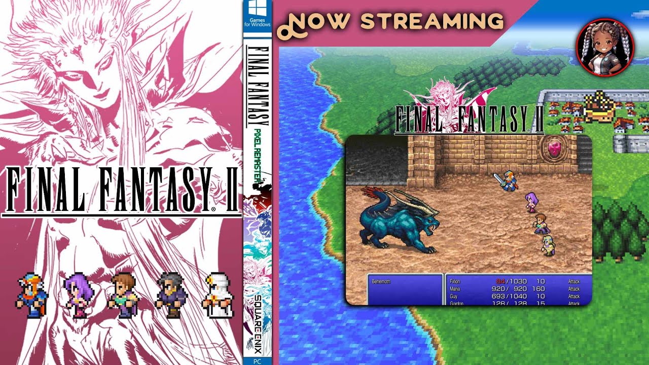 🔴 Final Fantasy II (pixel remaster) is on Game Pass! Let's play Final Fantasy II - Part 1