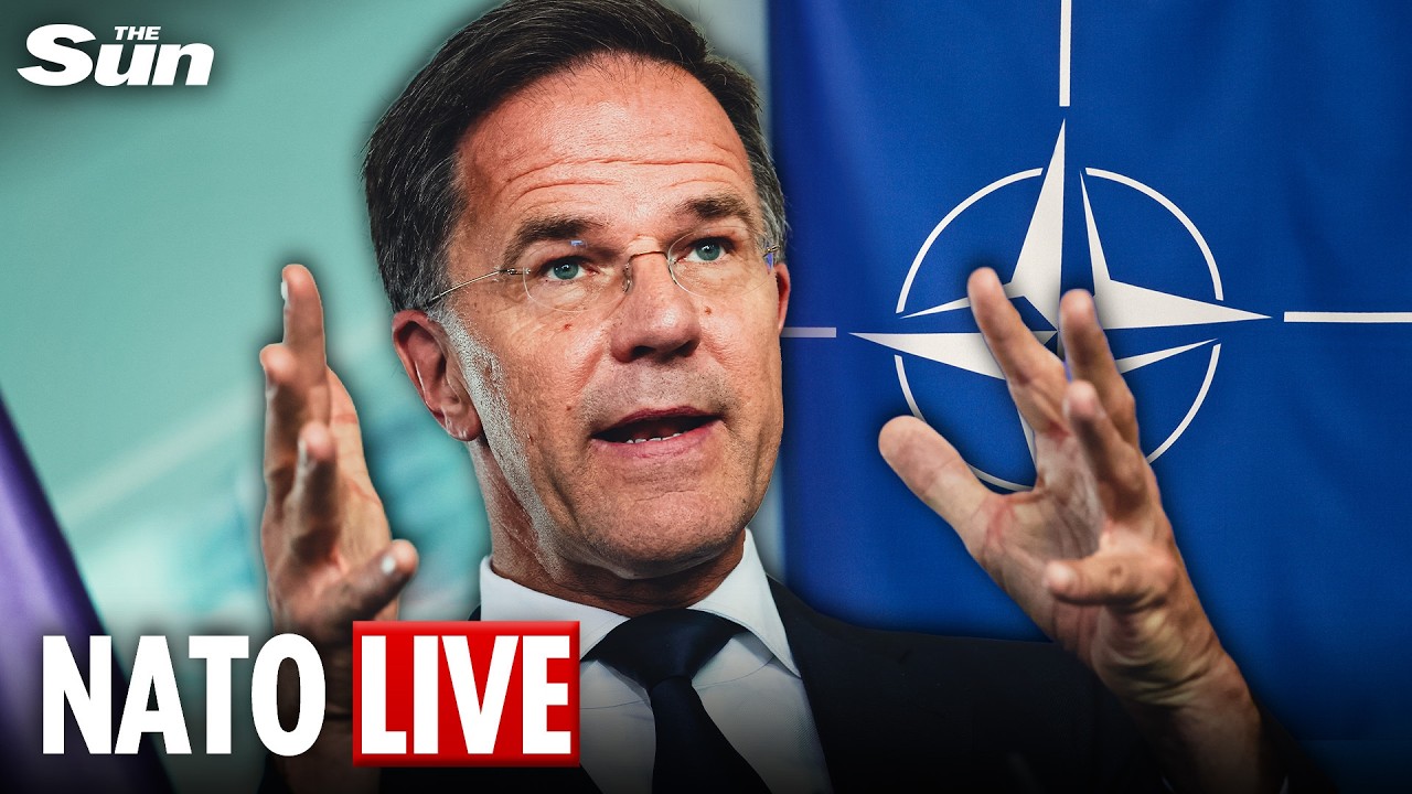 LIVE: Nato update as Mark Rutte and Slovenia PM Janez Jan&scaron;a discuss European security in Belgium