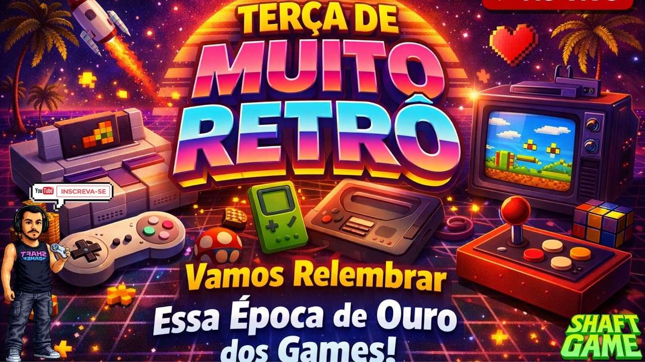 🎮 TERÇA RETRO - Revivendo a nostalgia dos clássicos