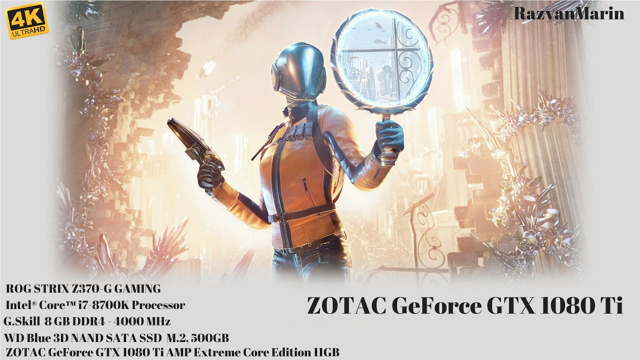 3DMark Time Spy, Time Spy.ZOTAC GeForce&reg; GTX 1080 Ti AMP Extreme   4K