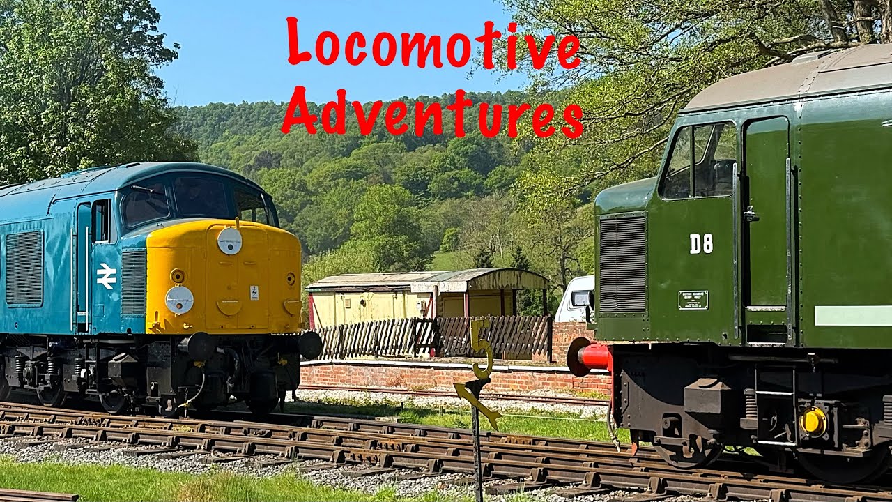 Class D4/44004 and class D8/44008. Peak Rail. 10/5/25