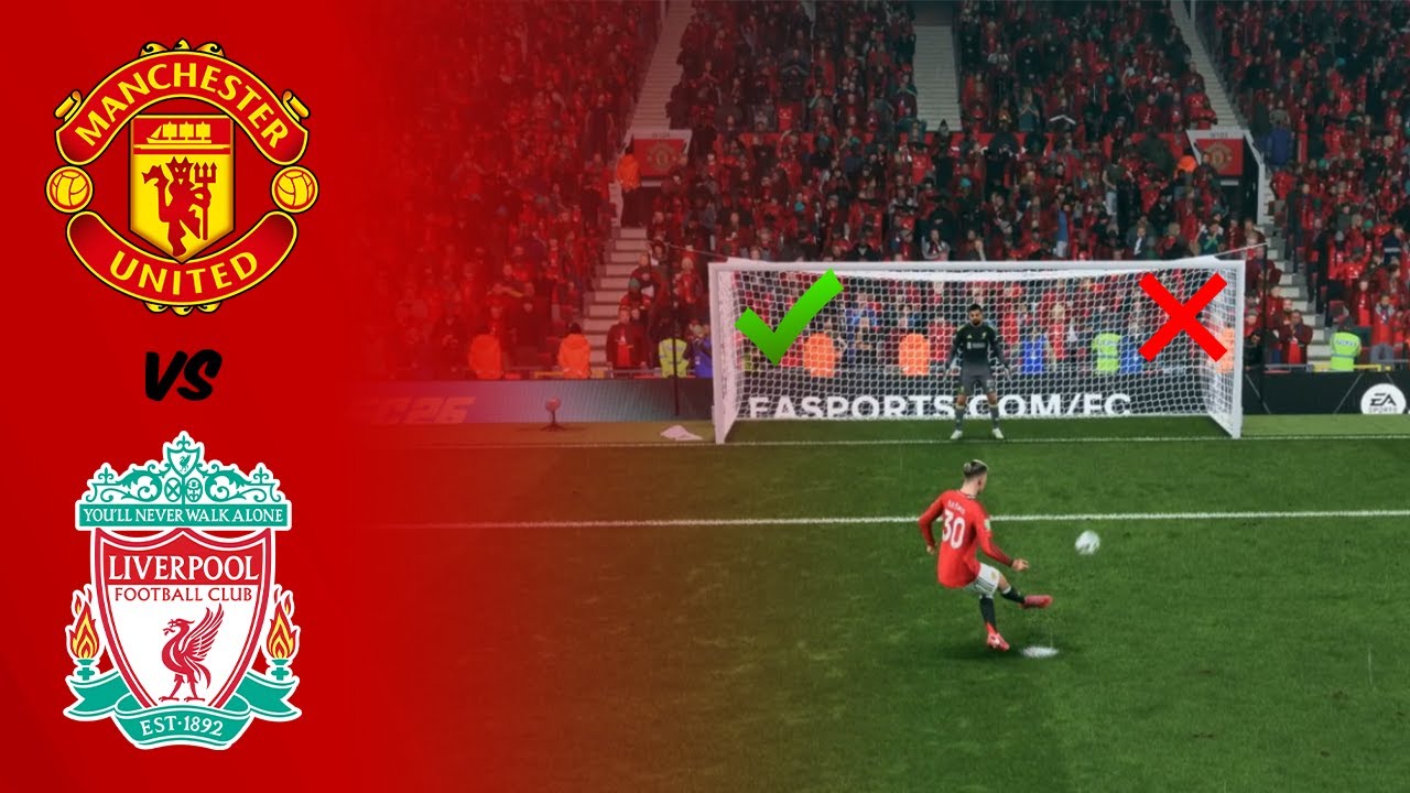 Manchester United WIN over Liverpool in PENALTIES