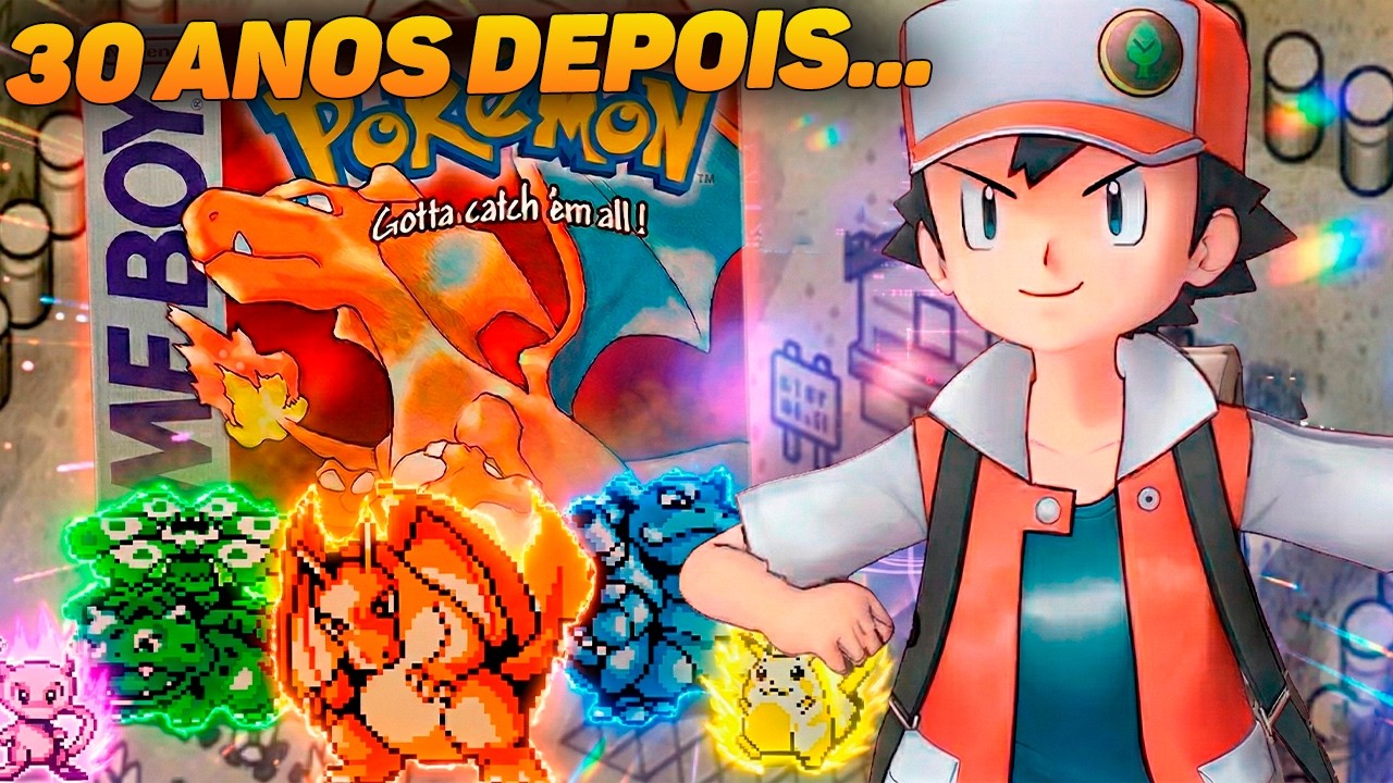 ZEREI Pokémon Red! Ainda é Bom 30 Anos Depois?