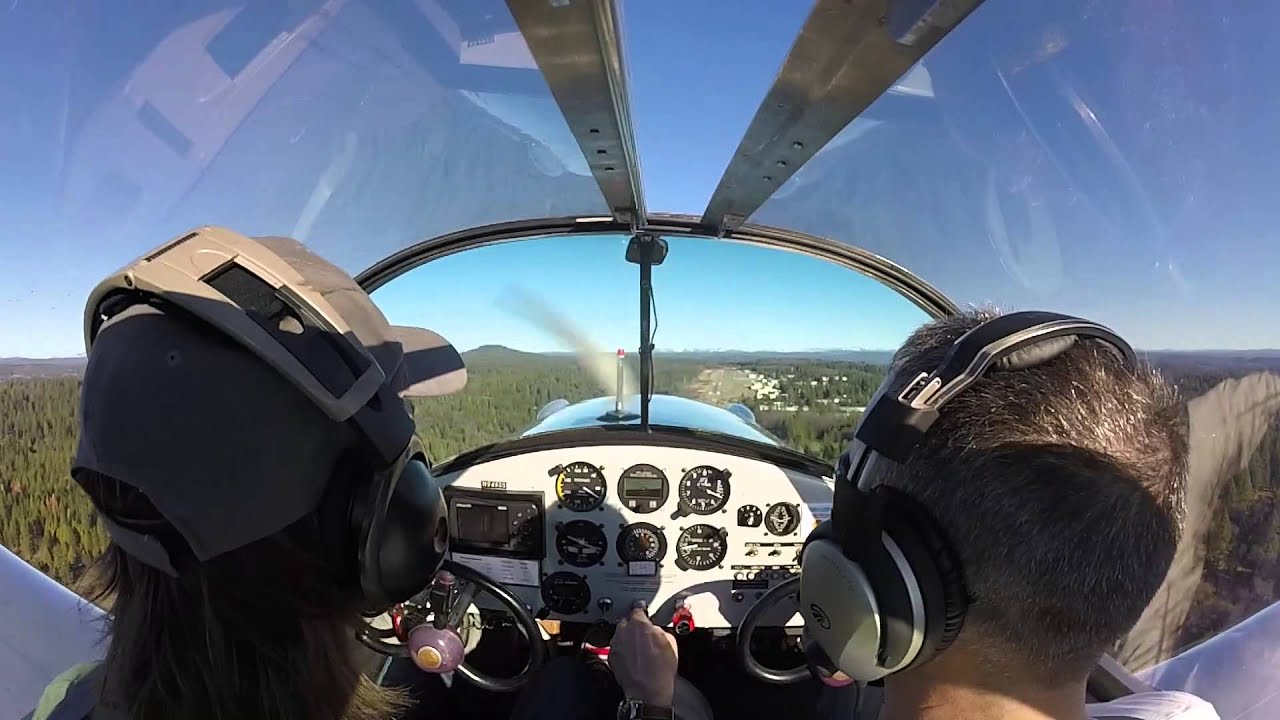 Ercoupe Windy Day - Base to Landing