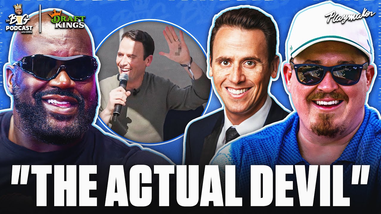 Shaq, Adam, & Shane Are Freaked Out Over How Good Oz The Mentalist Is
