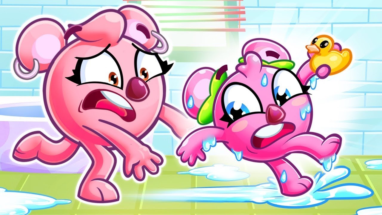No No Don't Run On The Bathroom Song 🤭 Kids Songs And Nursery Rhymes by Baby Zoo 😻🐨🐰