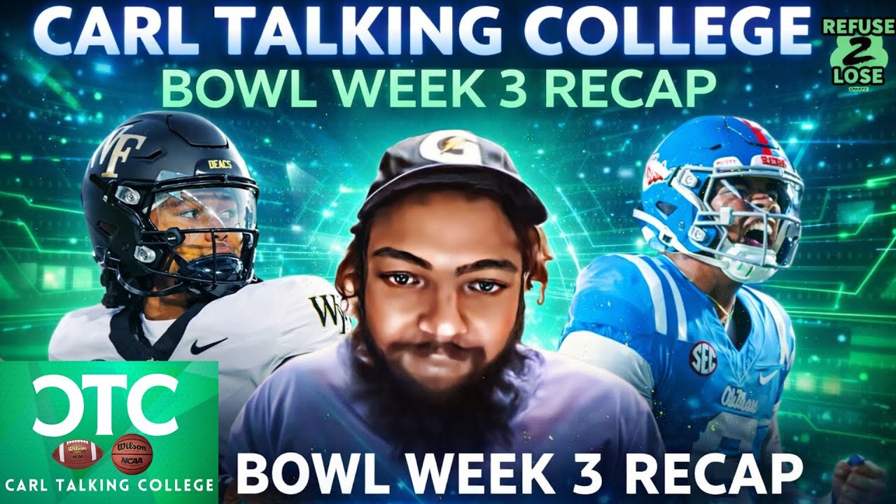 Final Bowl Week Recap + College Football Playoff Round 2 Breakdown | CTC