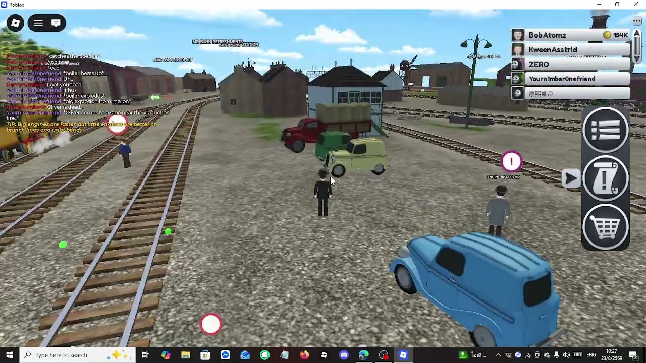 Nowhere railway update lol