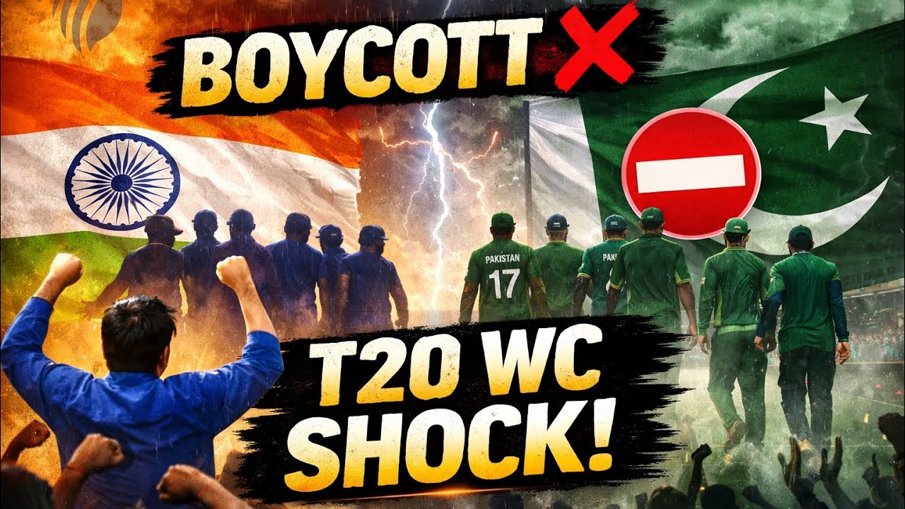 ICC T20 World Cup mein BADA CONTROVERSY 😱 | Pak ne India se khelne se mana kiya