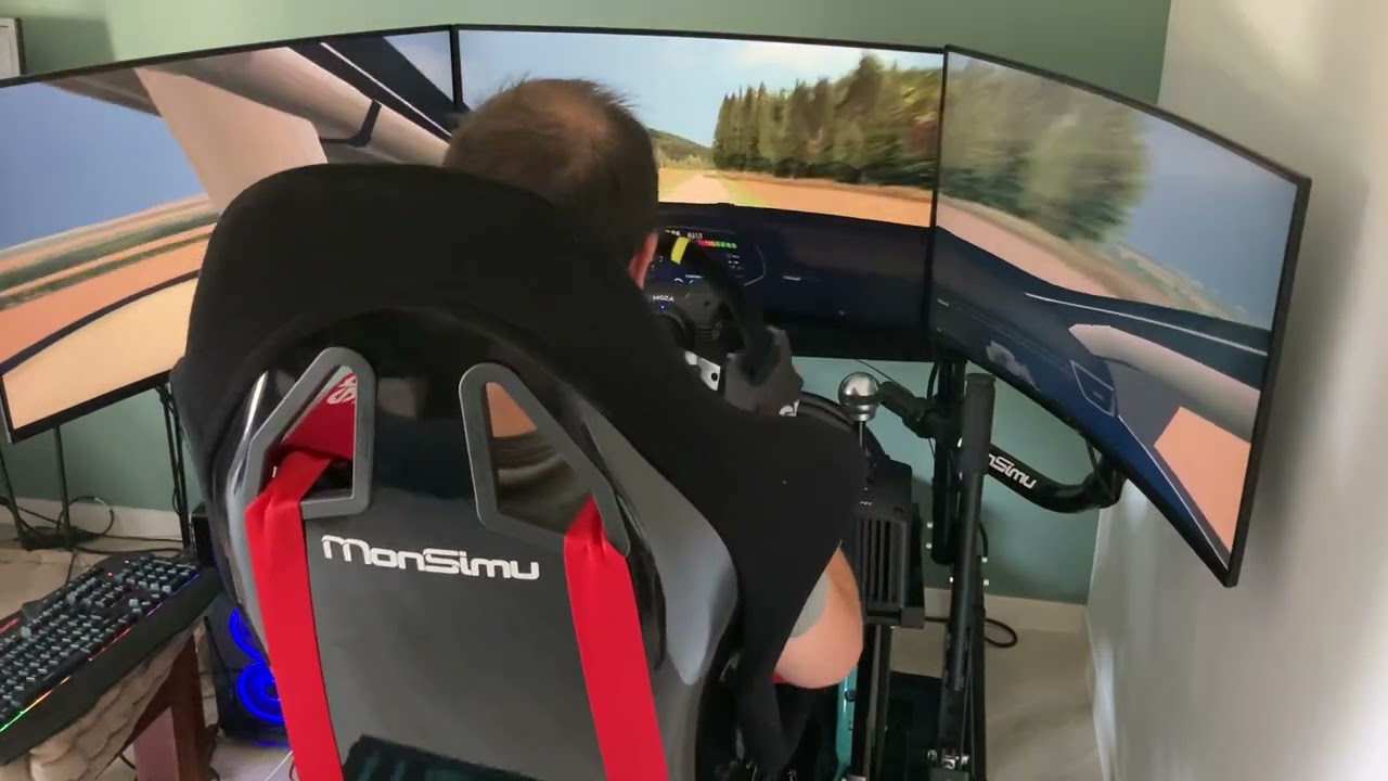 [GAMEPLAY] RBR RSF | MONSIMU 2DOF MOTION | Clio rally5