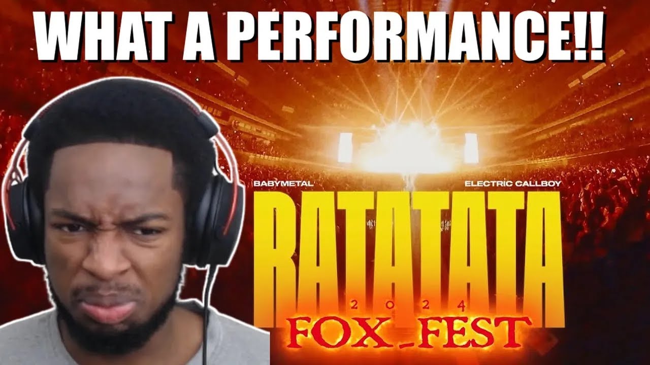 WHAT A COLLAB!! | BABYMETAL x ElectricCallboy | Live Music Video at FOX FEST REACTION