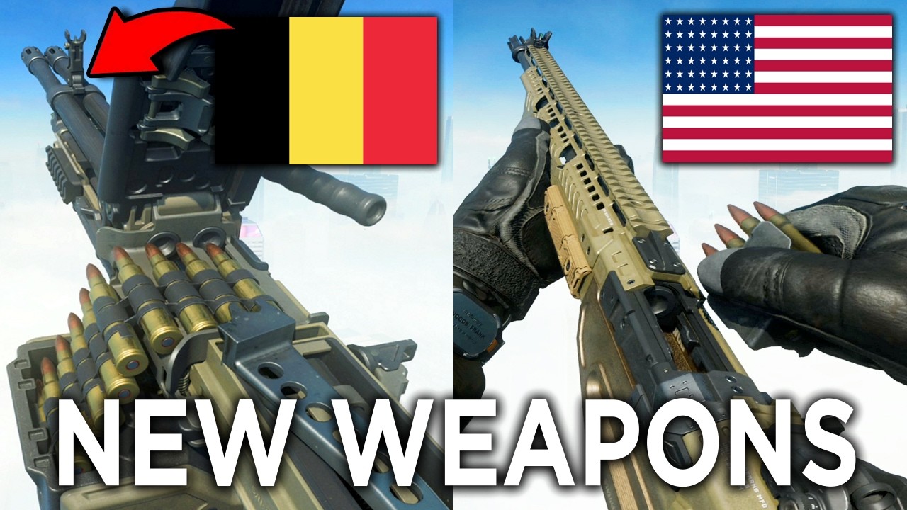 NEW Black Ops 7 In-Season 5 Weapons Real Names/Origins Showcase