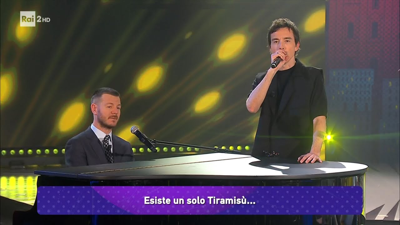 Diodato e Cattelan cantano 