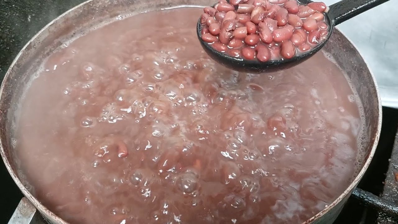 Sopa de Frijoles receta Nicaragüense