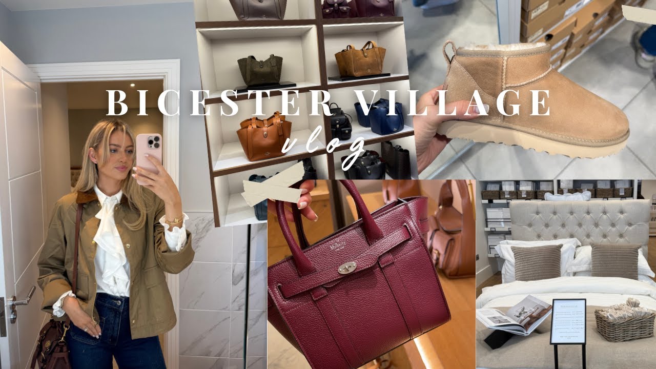 Видеоблог BICESTER VILLAGE и новинка осени!!! | Georgia May