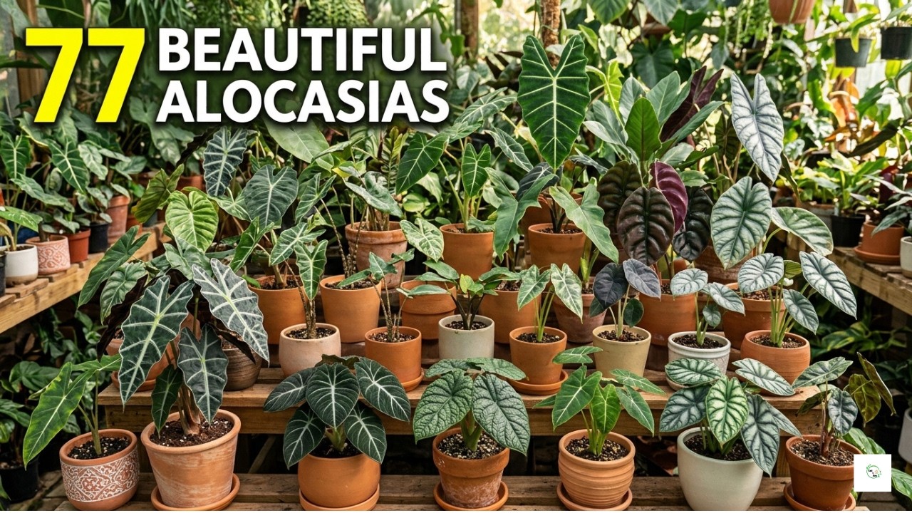 77 Alocasia Varieties You Need to See | Beautiful Elephant Ear Plants |  Part 2