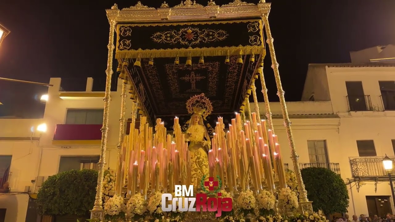 [4K] PASA LA VIRGEN MACARENA (Pedro Gámez Laserna) | #SuenaCruzRoja | Magna de Carmona