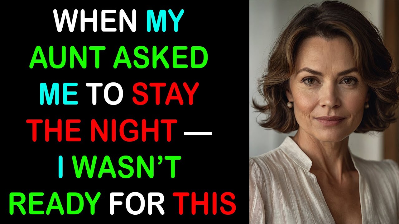 When My Aunt Asked Me To Stay The Night — I Wasn’t Ready For This