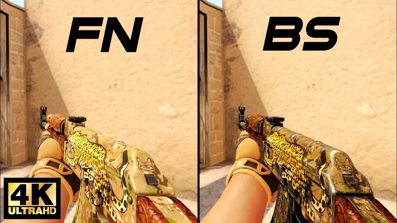 CSGO AK-47 | Panthera Onca - Skin showcase and gameplay all floats [4K60FPS]