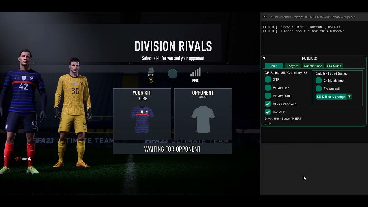 AI vs Online opponent and Anti AFK
