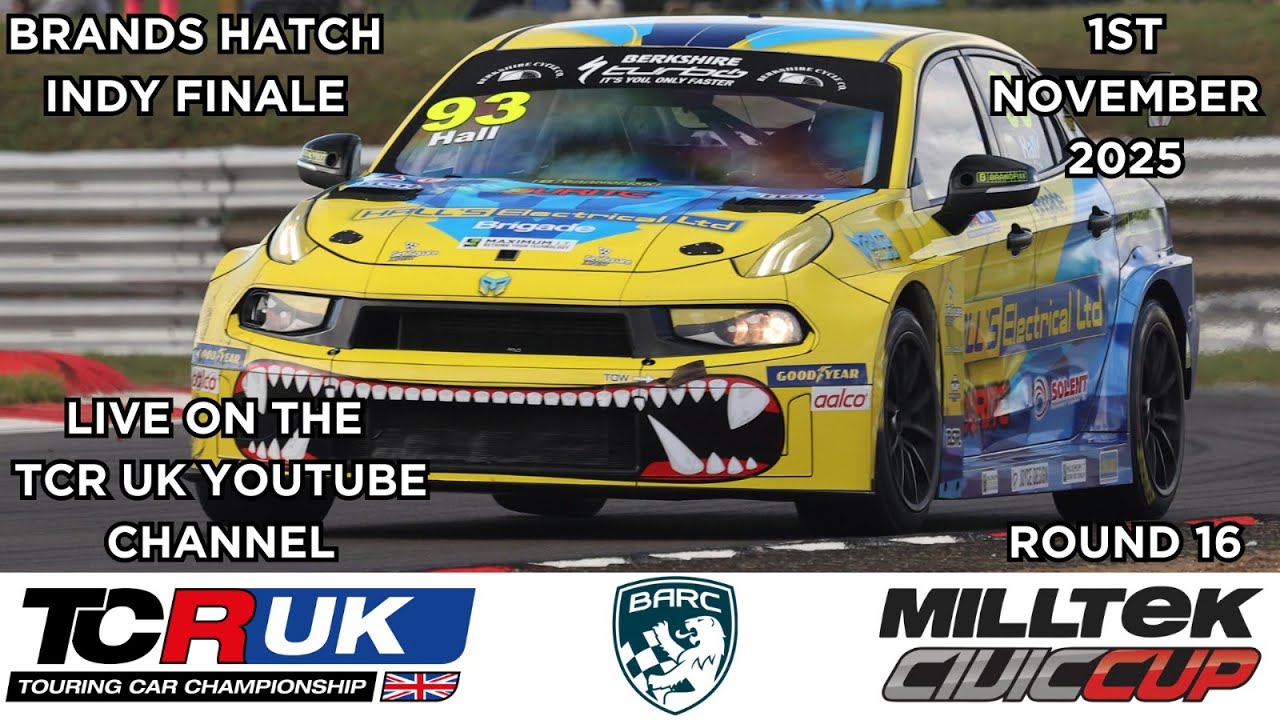 TCR UK LIVE | ROUND 16 | BRANDS HATCH FINALE