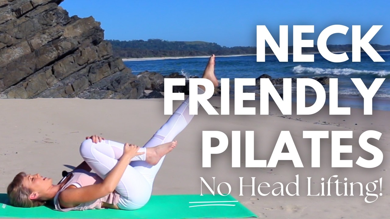20-Minute Neck-Friendly Pilates | No Head Lifting for Neck Pain Relief (Beginner Friendly)