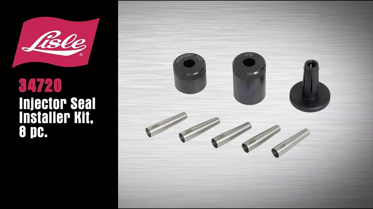 Lisle 34720 Injector Seal Installer Kit, 8 pc.