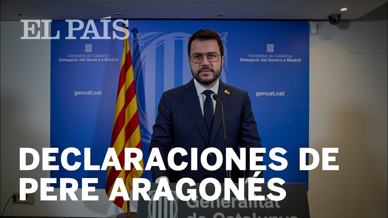 Declaraciones de PERE ARAGON&Eacute;S y MAR&Iacute;A JES&Uacute;S MONTERO