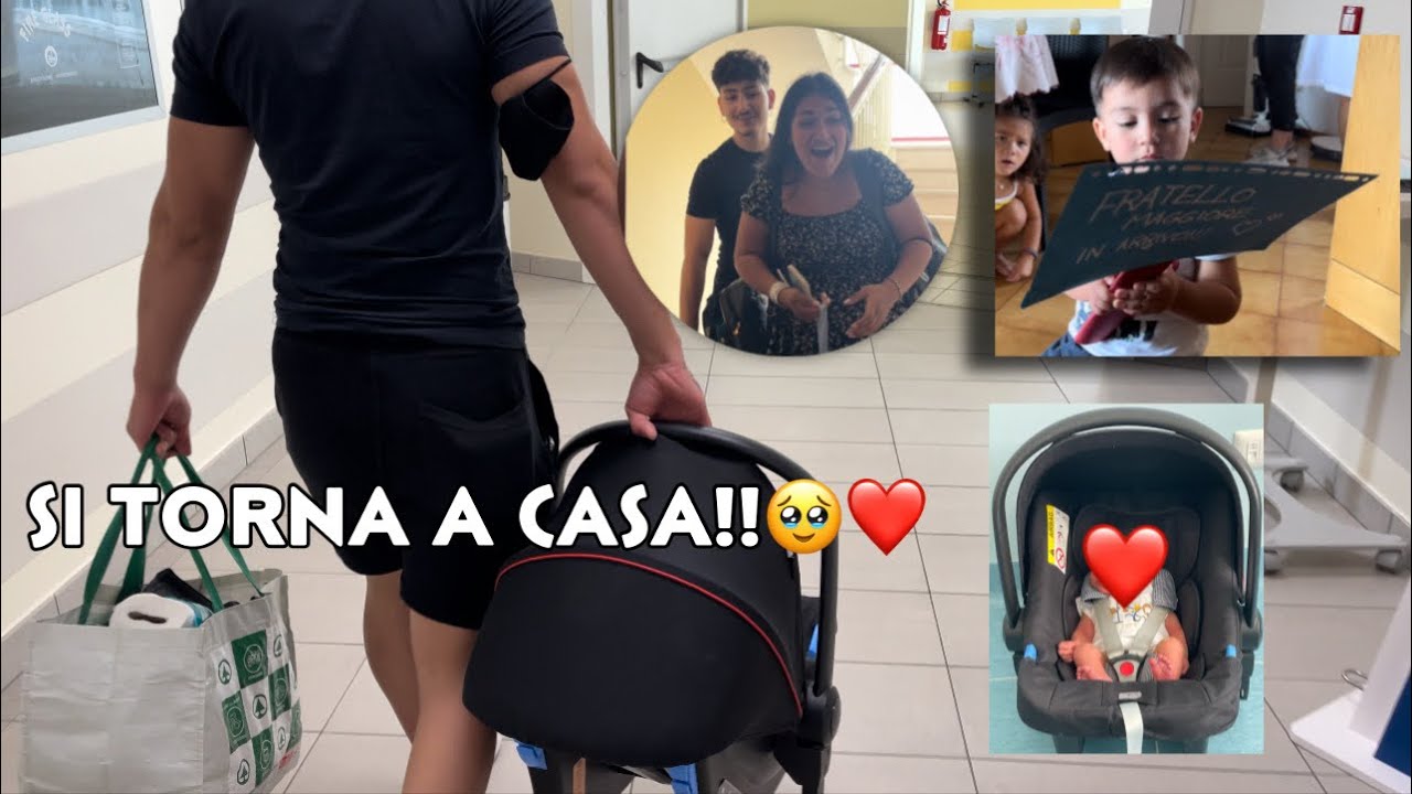 Vlog/ Incontro tra Mathi e Baby D🥹 *reazione* + usciamo dall’ospedale🥳
