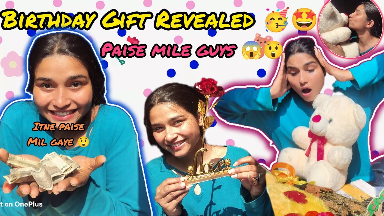|16 Vlog | Revealing gifts of my last birthday 🥳😲||Tanisha Rajawat|| #explore #viral #youtube#video 