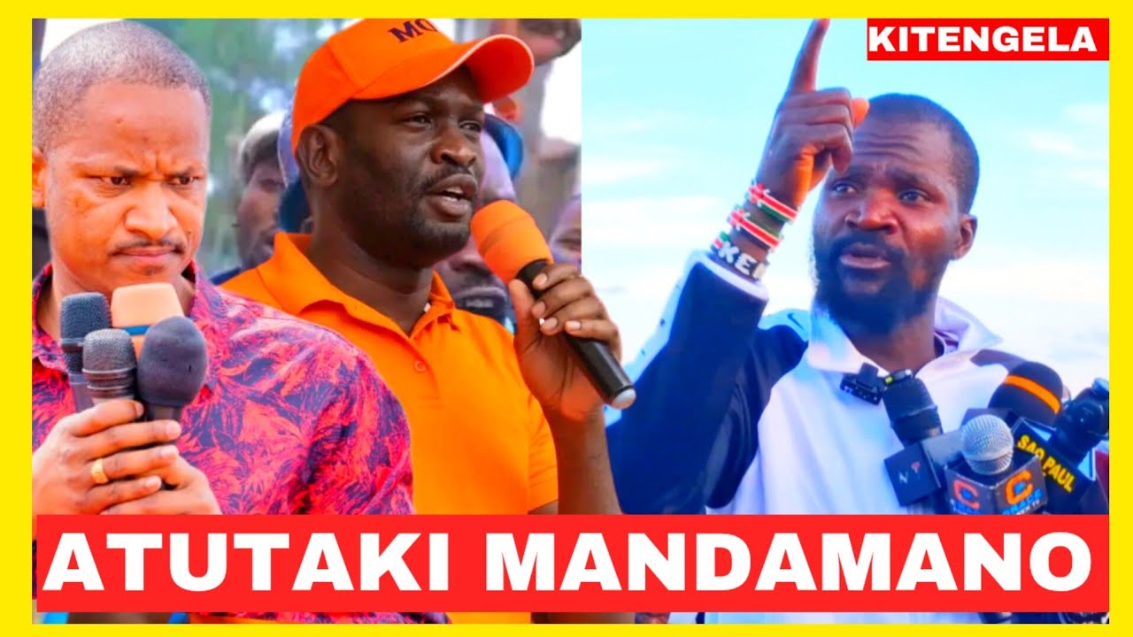ATUTAKI MANDAMANO!!NURU OKANGA DECLARED