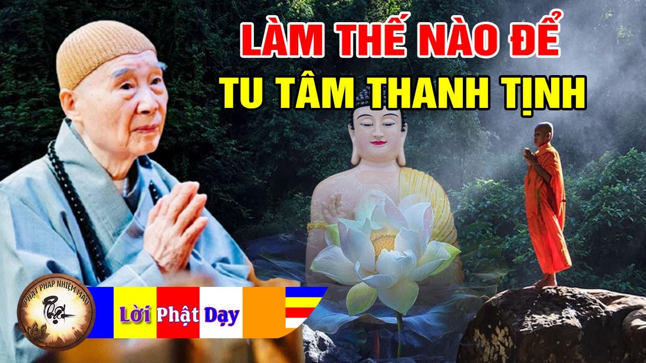 L&agrave;m thế n&agrave;o để TU T&Acirc;M THANH TỊNH? Ph&aacute;p Sư Tịnh Kh&ocirc;ng | Phật Ph&aacute;p Nhiệm M&agrave;u