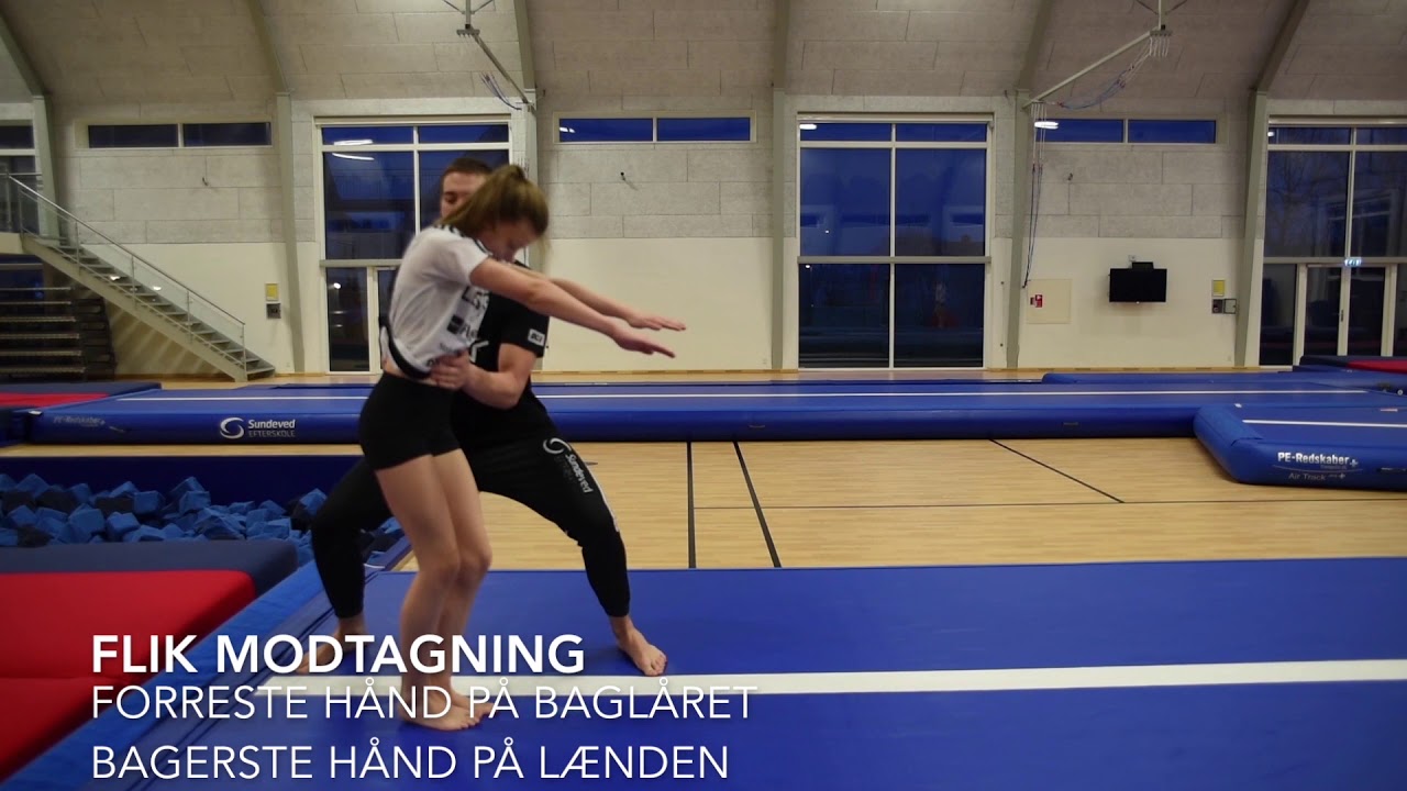DGI Trænerguiden Gymnastik - Modtagning Rondat flik