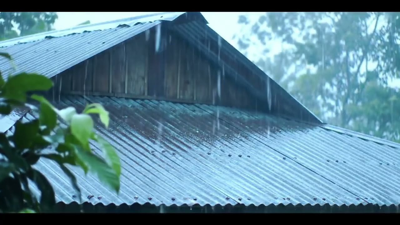 End Sleepless Nights – Heavy Rain & Thunder Sounds to Improve Sleep, Relax & Reduce Stress Fast