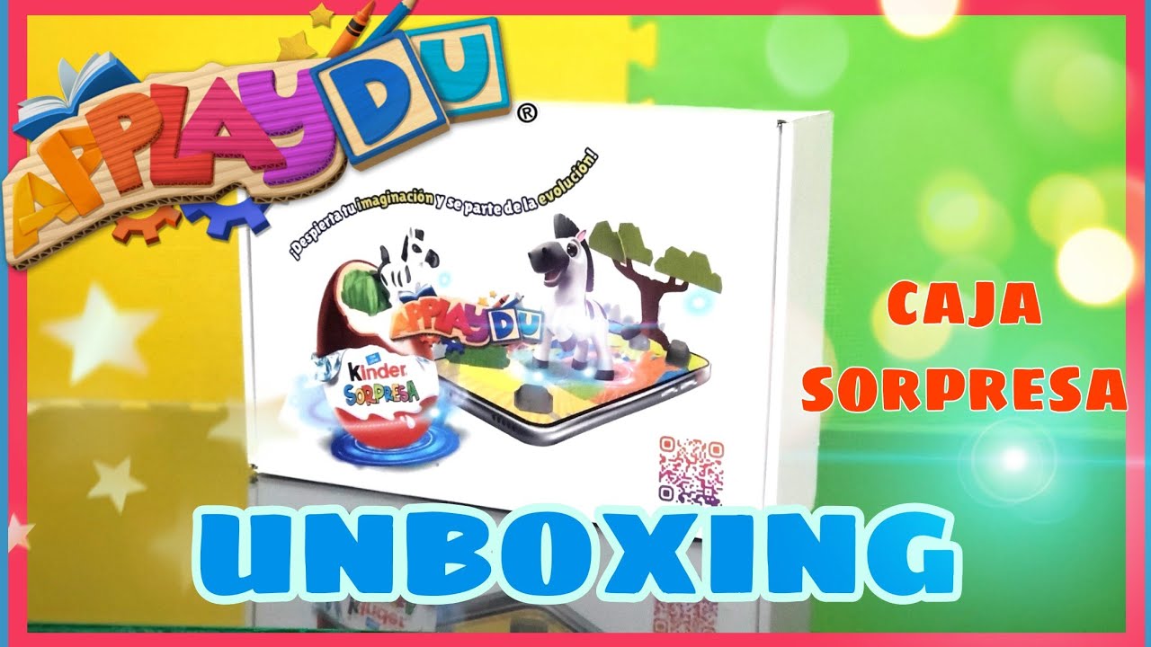 UNBOXING | KINDER CAJA SORPRESA APPLAY-DU🦓