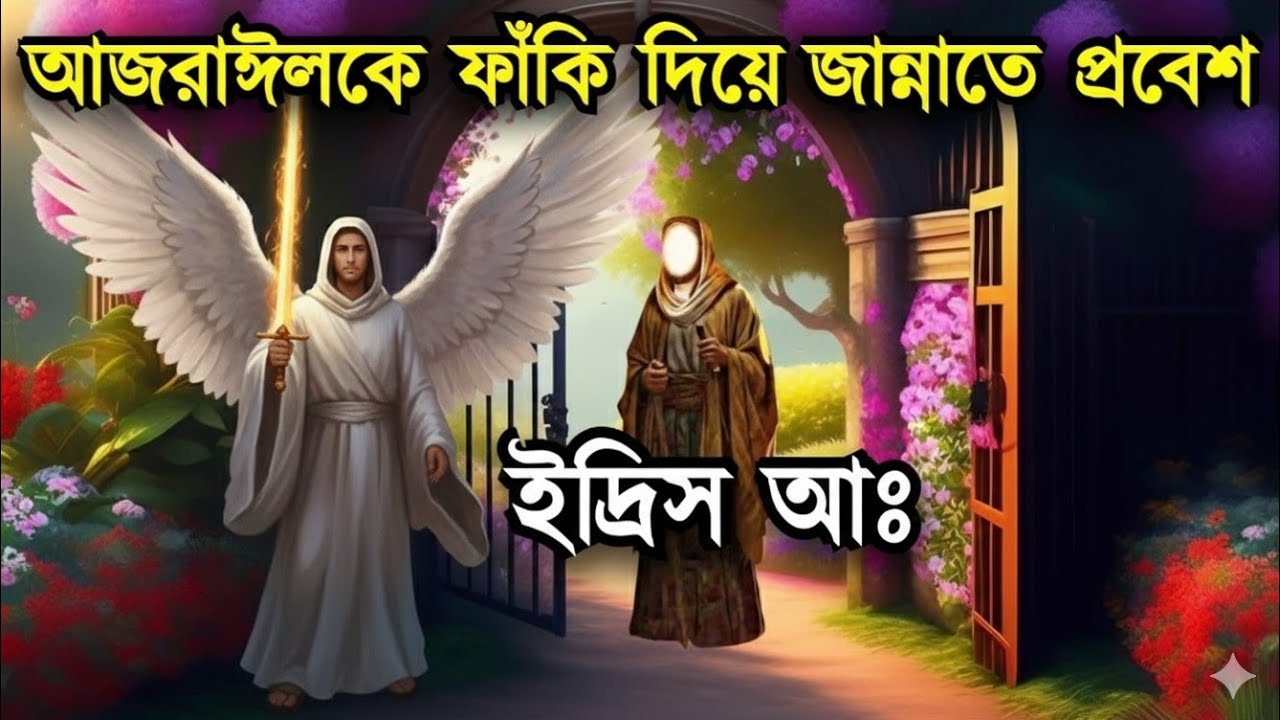 আজরাইলকে ফাঁকি দিয়ে হযরত ইদ্রিস আঃ জান্নাতে যাওয়ার ঘটনা | ইসলামিক কাহিনি 