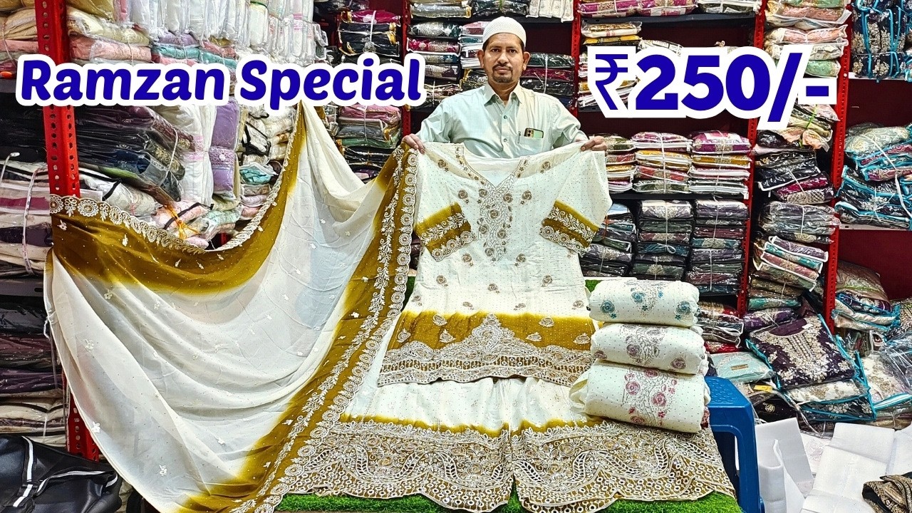 Hyderabad Dress Material Wholesale Market | Latest 2026 Designs Khateeja Suits
