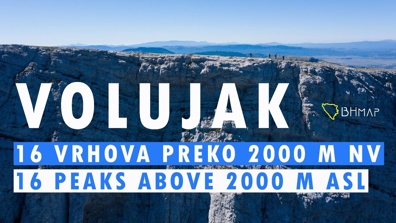 Volujak - 1 od 12 planina preko 2000 m nv  u BiH (1 of 12 mountains above 2000 m asl in B&H)