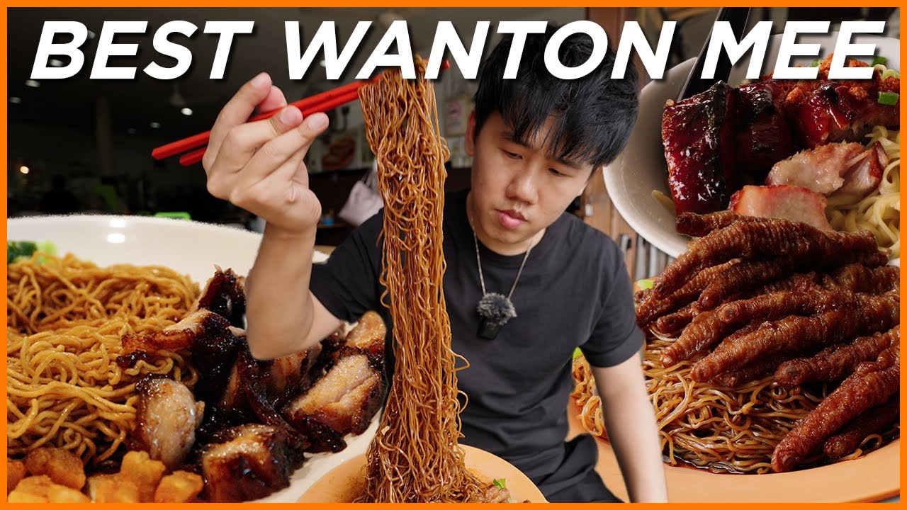 TOP 3 WANTON MEE IN KUALA LUMPUR, MALAYSIA | The Best Wanton Mee Ep 5