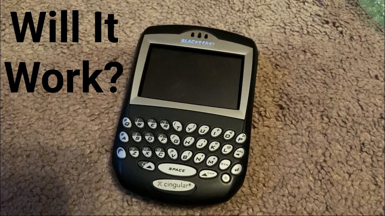 Checking out an untested BlackBerry 7290