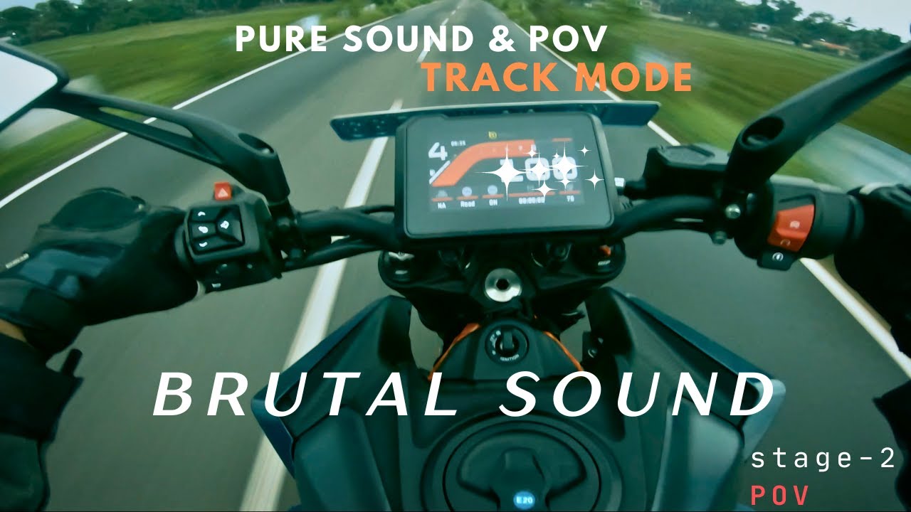 Duke 390 Track Mode POV | Quick Shifter+ | Pure Sound